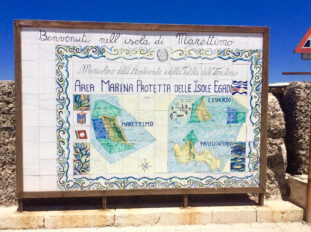 Dimora Tipica Vista Mare Apartment Marettimo Bagian luar foto